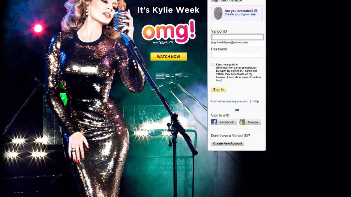 OMG it’s Kylie – web design