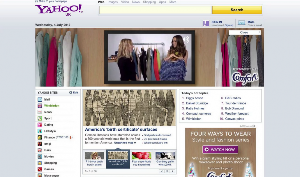 Comfort Rich Media Advertising - DGTL - Web Design and Development in Farnborough, Hampshire