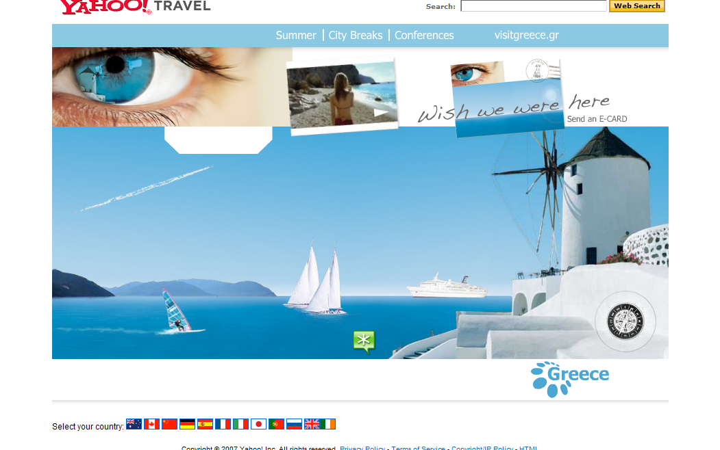 Visit Greece – Website Design & Development